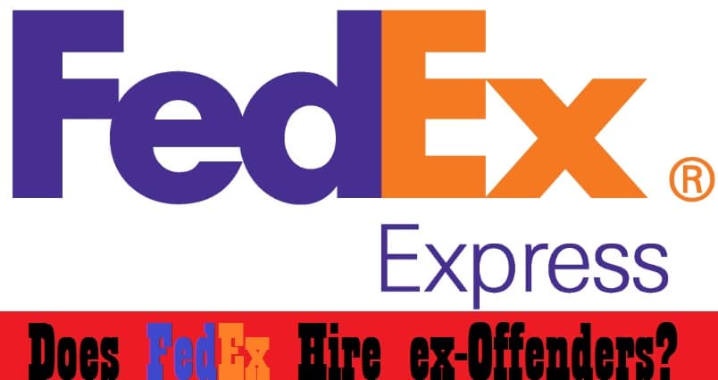 does fedex hire felons