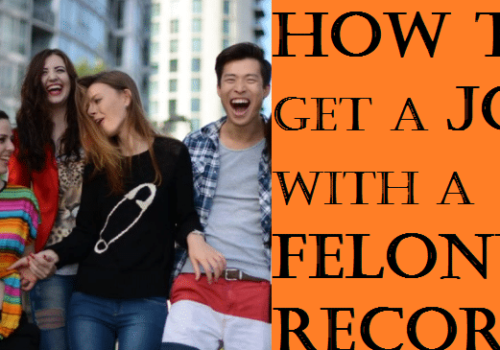How to Get a Job With a Felony Drug Conviction Record