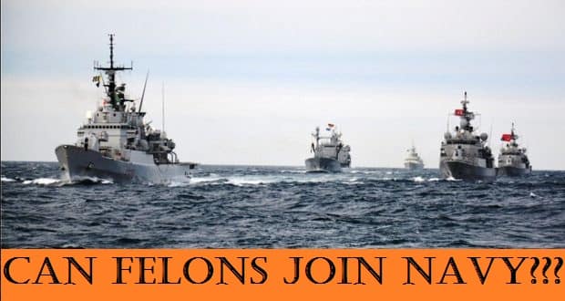 can felons join the navy