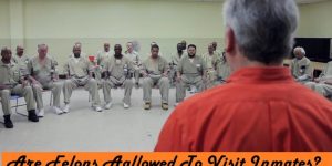 are felons allowed to visit inmates