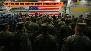 does marine corps accept felons