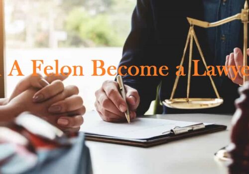 Can you be a lawyer if you have a criminal record?
