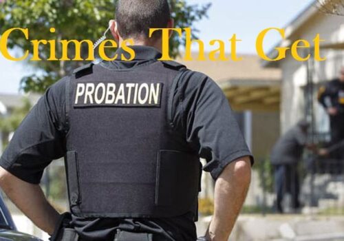 What crimes usually get probation?