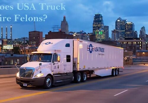 Does USA Truck Hire Felons