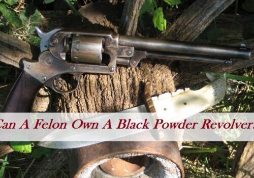 Can A Felon Own A Black Powder Revolver?