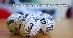 Balls with numbers used for lottery